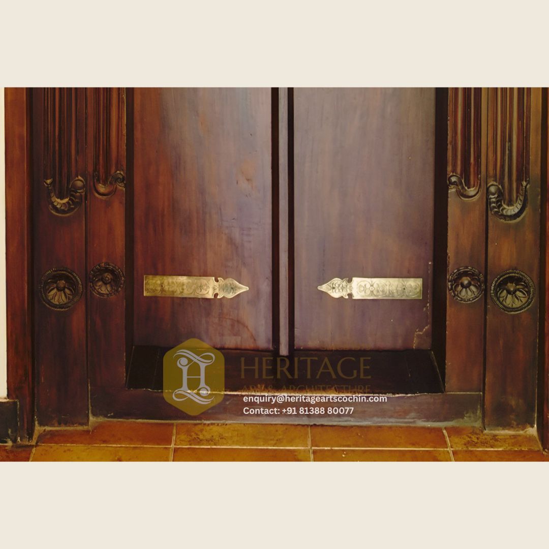 Nilaya Heritage - Teak Wood Ottomans - Image 4