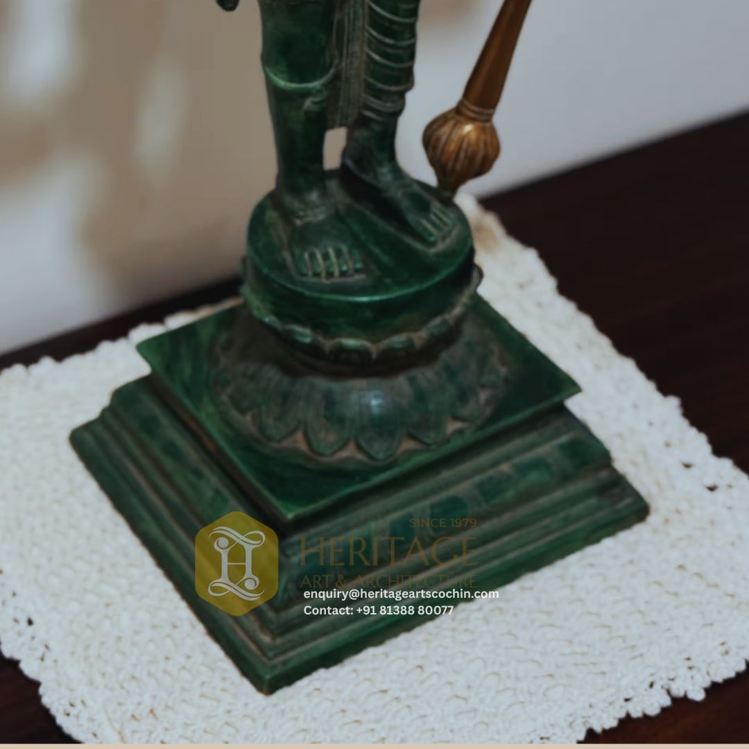 antique harihara murti sculpture in kerala