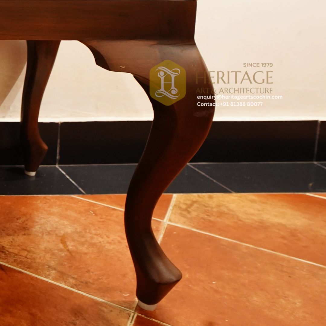 Nilaya Heritage - Teak Wood Ottomans - Image 2