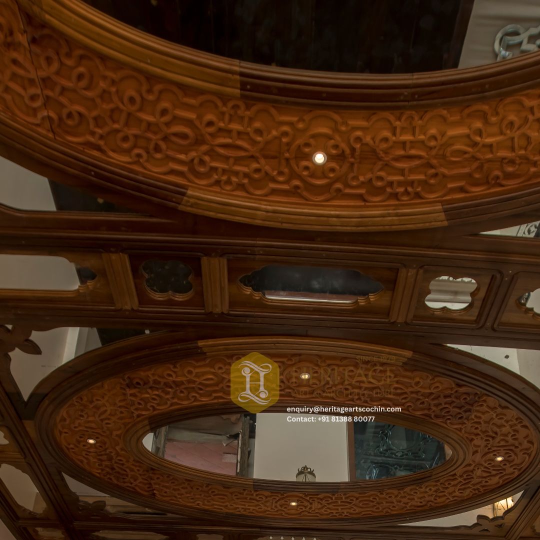Lata Mandara - Geometric Mirror Ceiling - Image 2