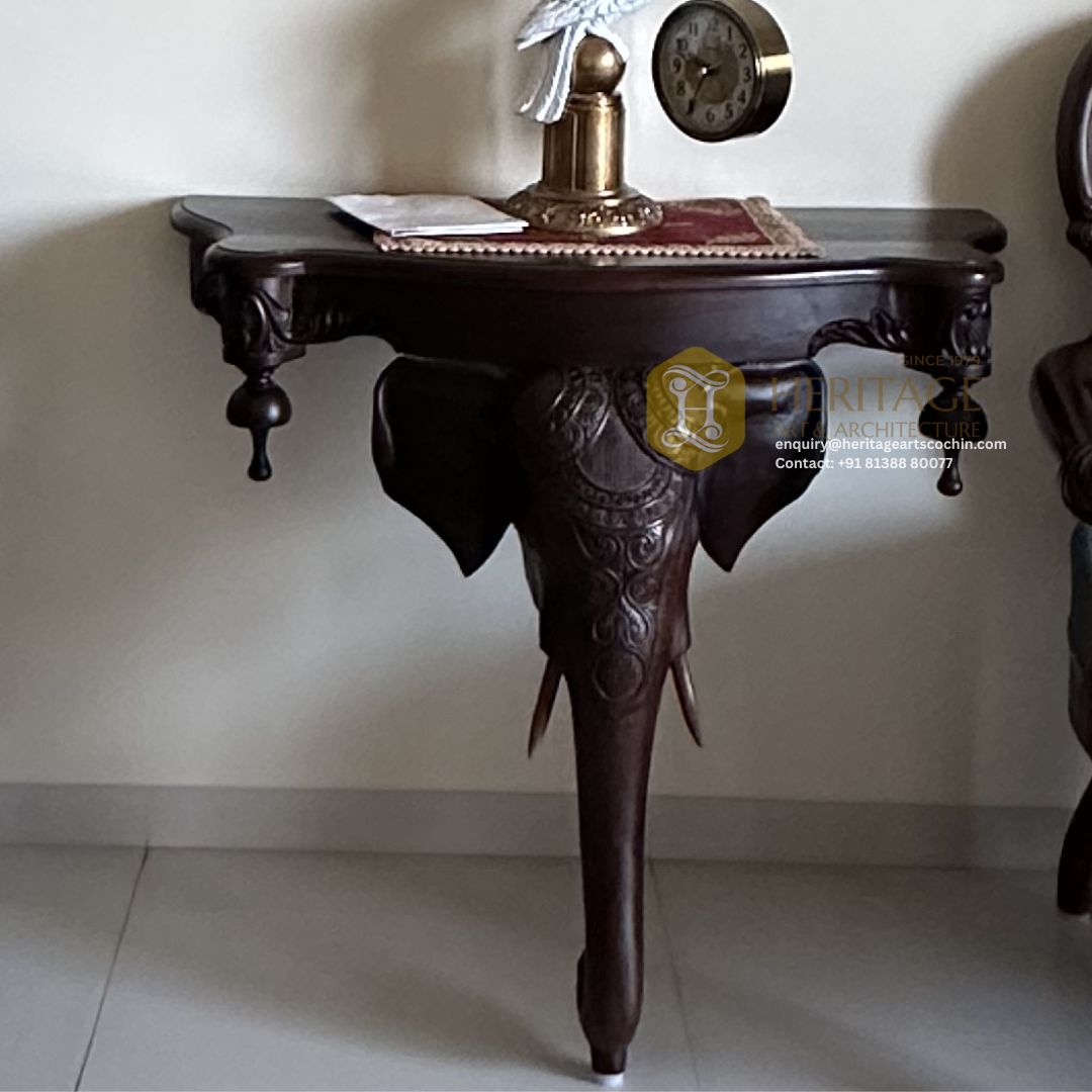 Maatanga Elephant Faced Console - Image 2
