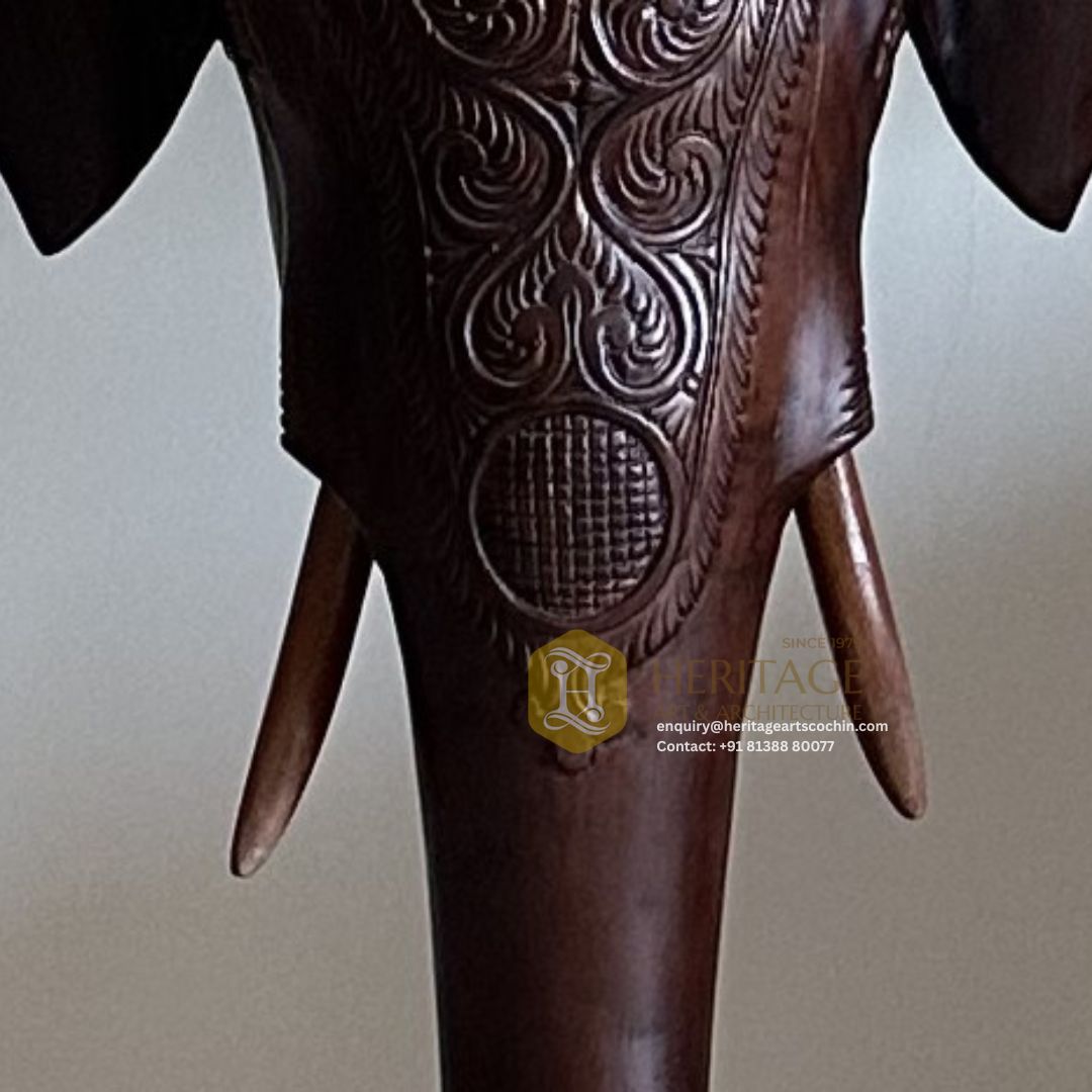 Maatanga Elephant Faced Console - Image 5