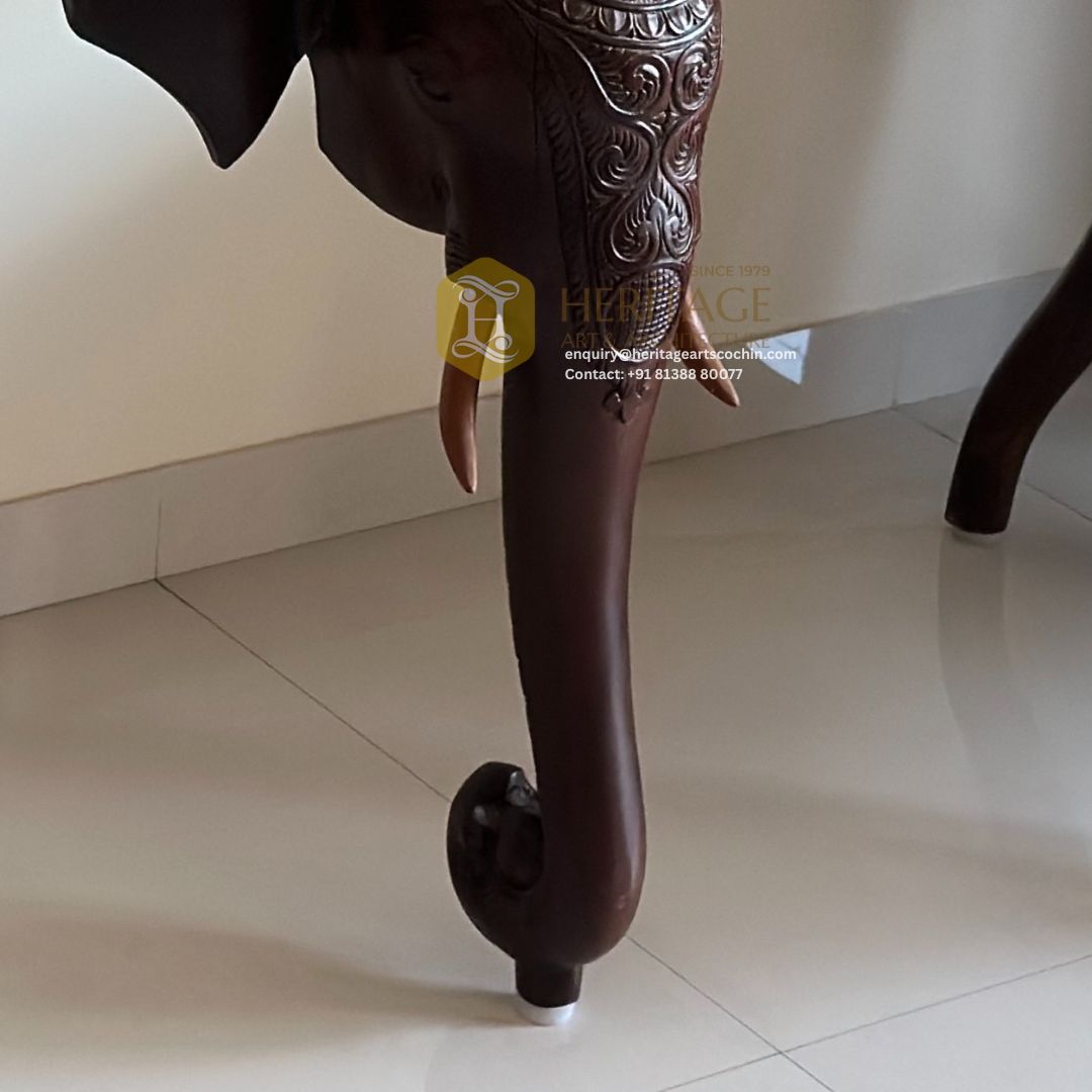 Maatanga Elephant Faced Console - Image 4