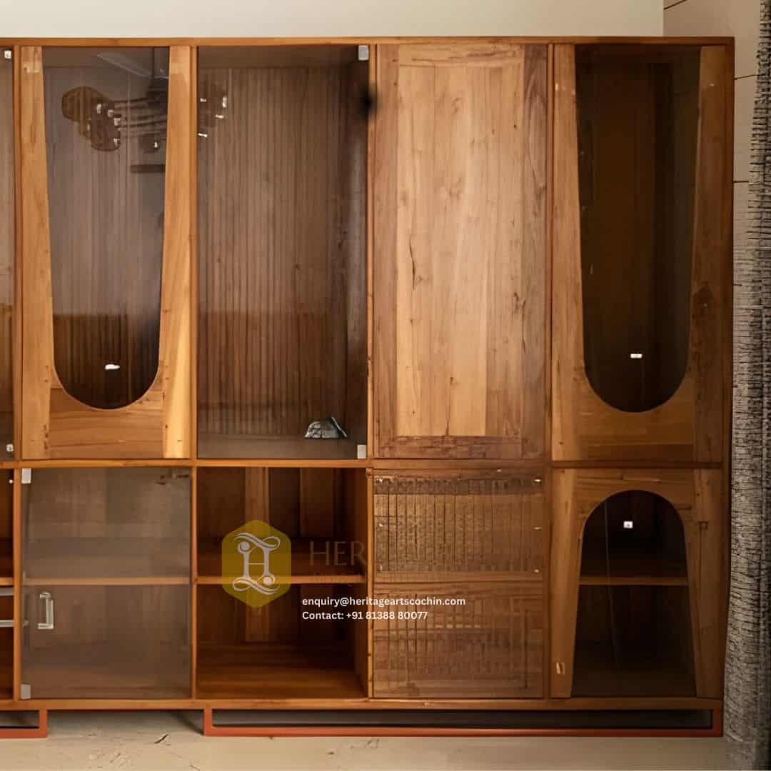 Tantra Wooden Wardrobe - Image 2