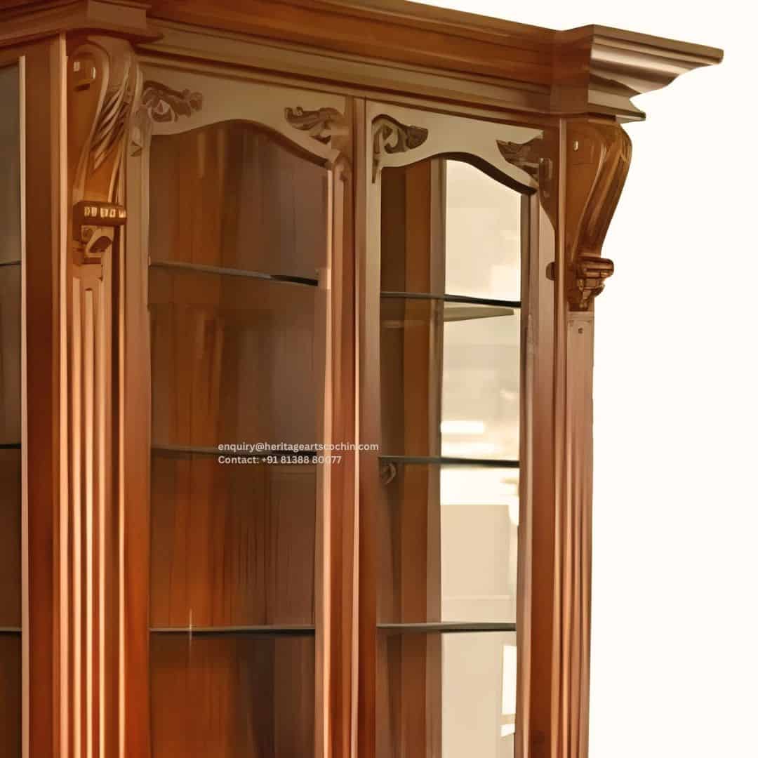 Prakāsha Vitrine -Glass Storage Cabinet - Image 3