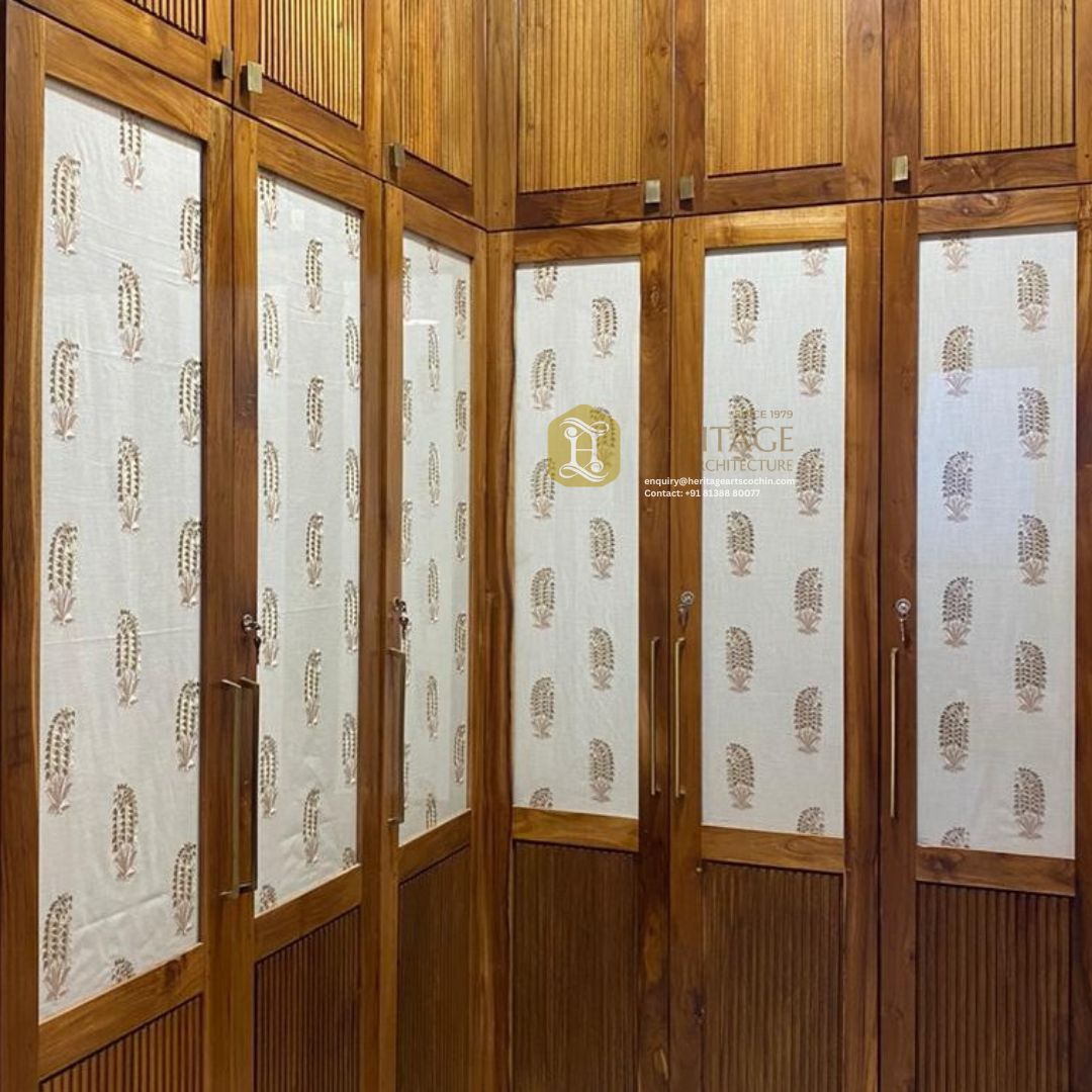 Vanamala Wooden Wardrobe - Image 3