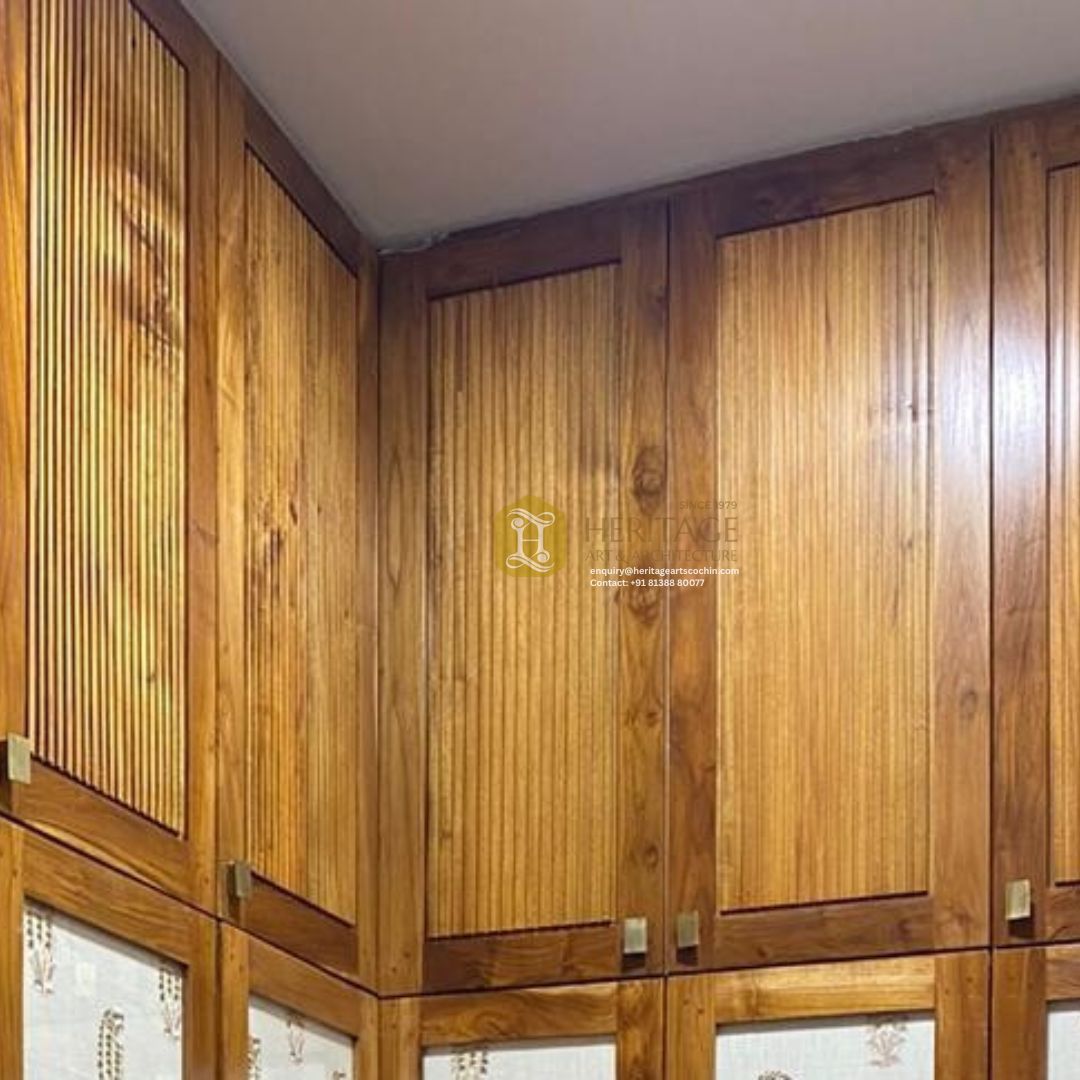 Vanamala Wooden Wardrobe - Image 2